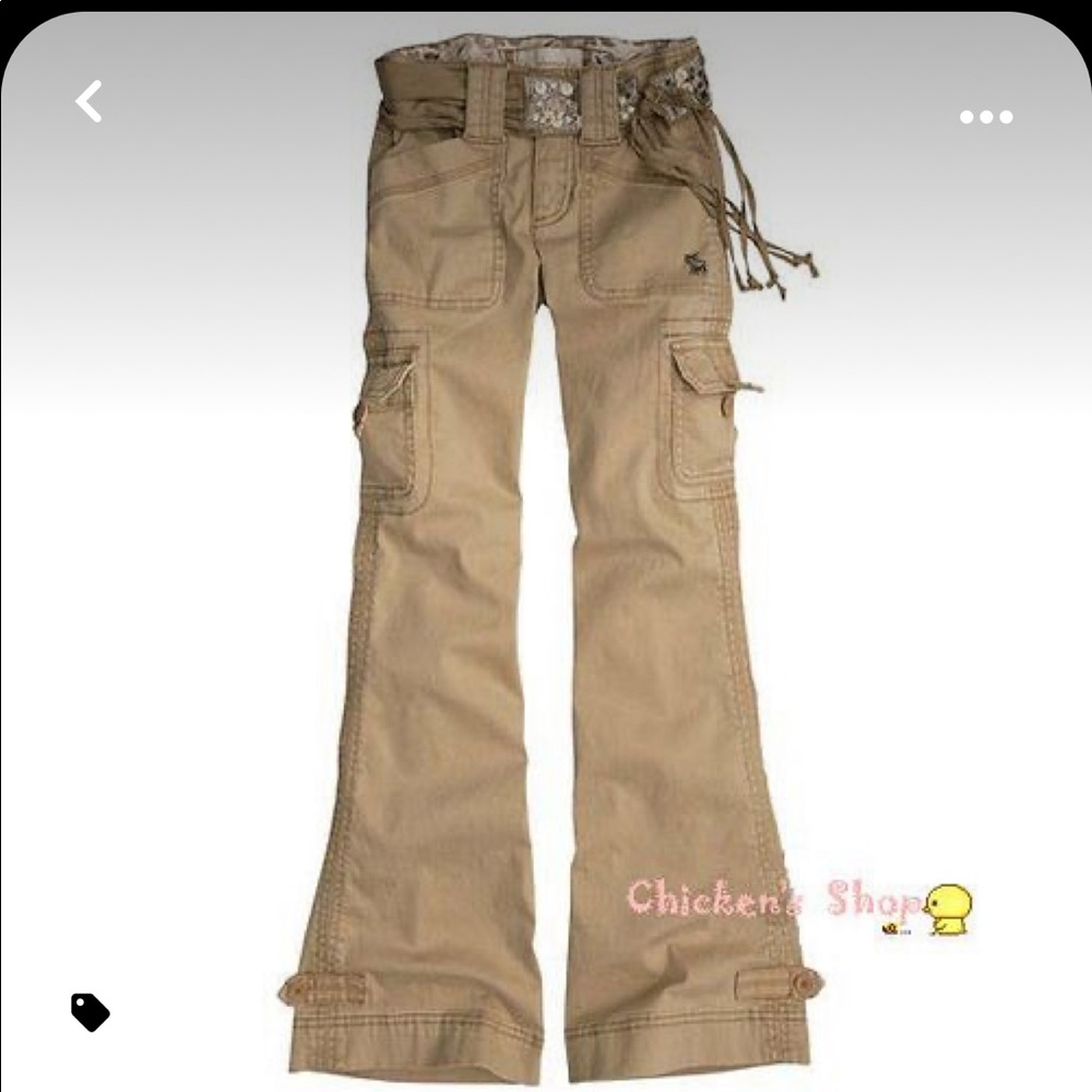 ISO a&f cargo pants